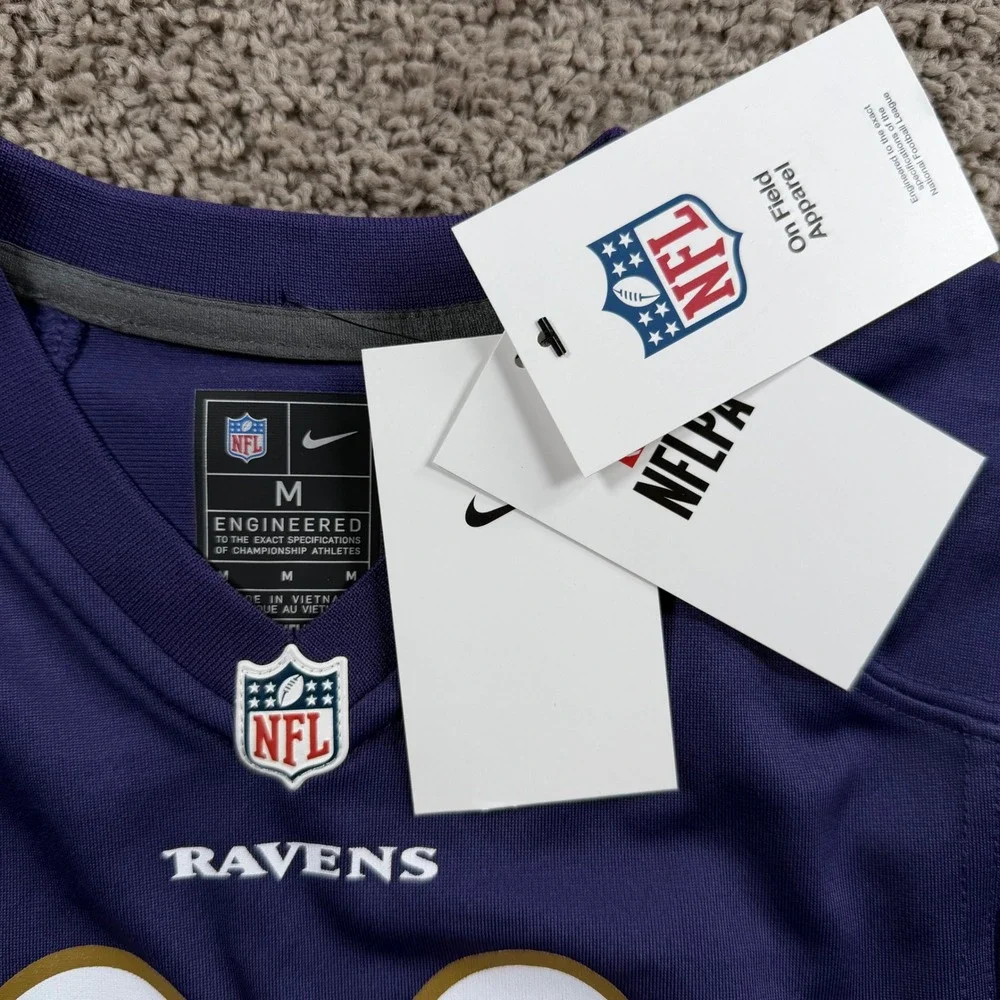 Nike NEW Baltimore Ravens Derrick Henry 22 Purple Kids Jersey Medium 5/6 boys